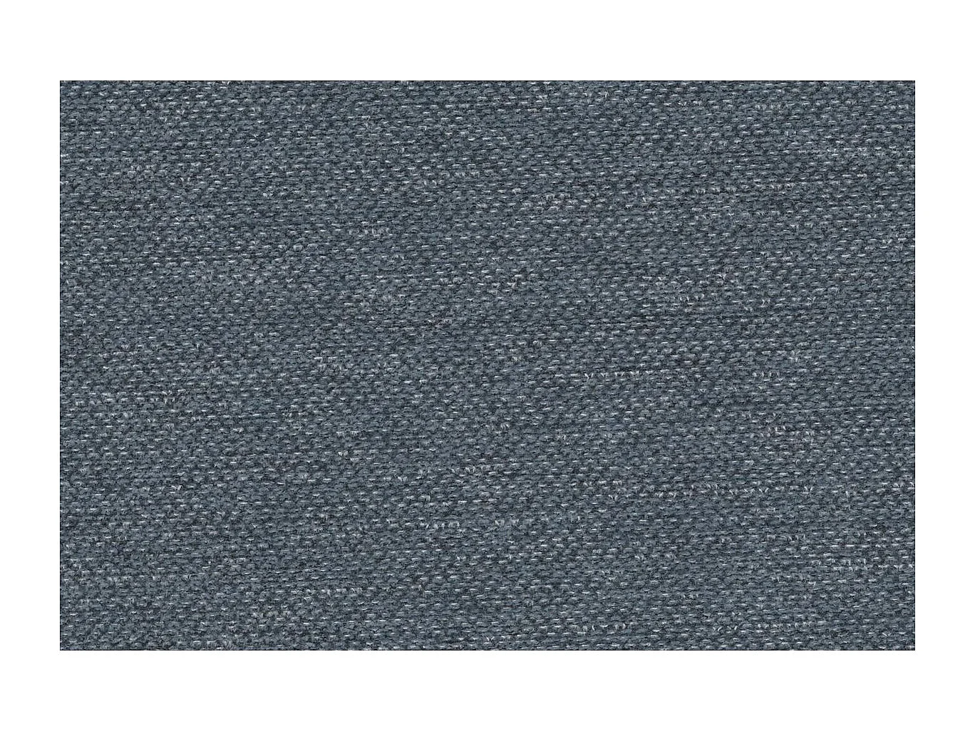 Canapé droit modulable et convertible 5 places - Tissu lisse - Bleu
