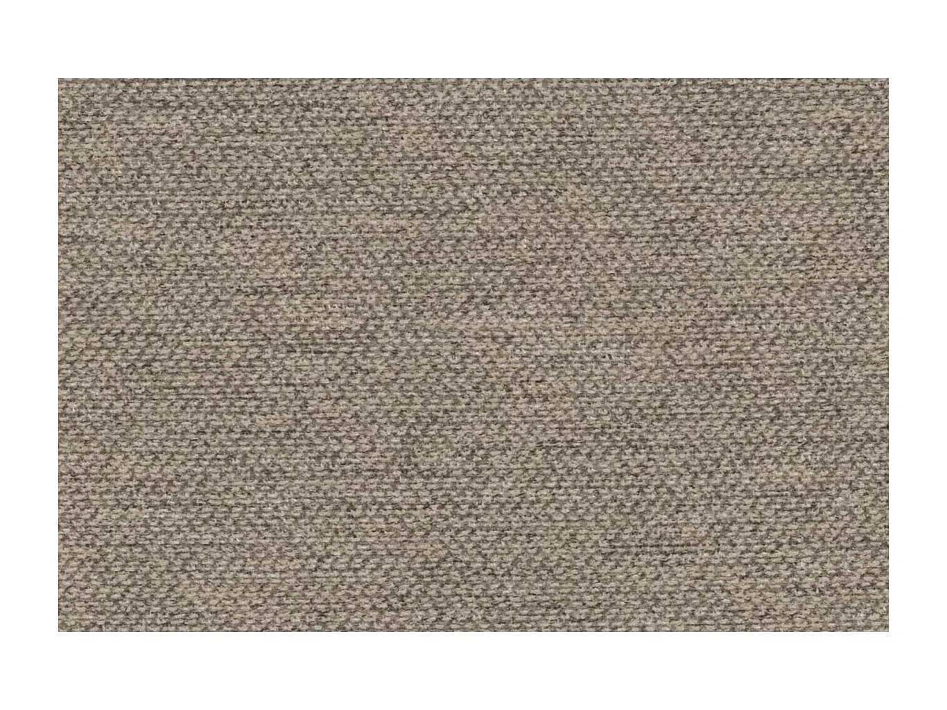 Canapé droit modulable et convertible 2 places - Tissu lisse - Taupe