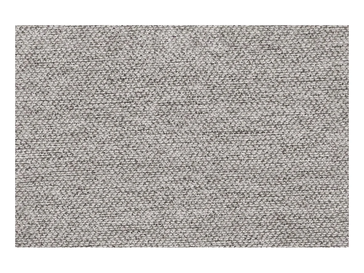 Canapé droit modulable et convertible 3 places - Tissu lisse - Gris clair