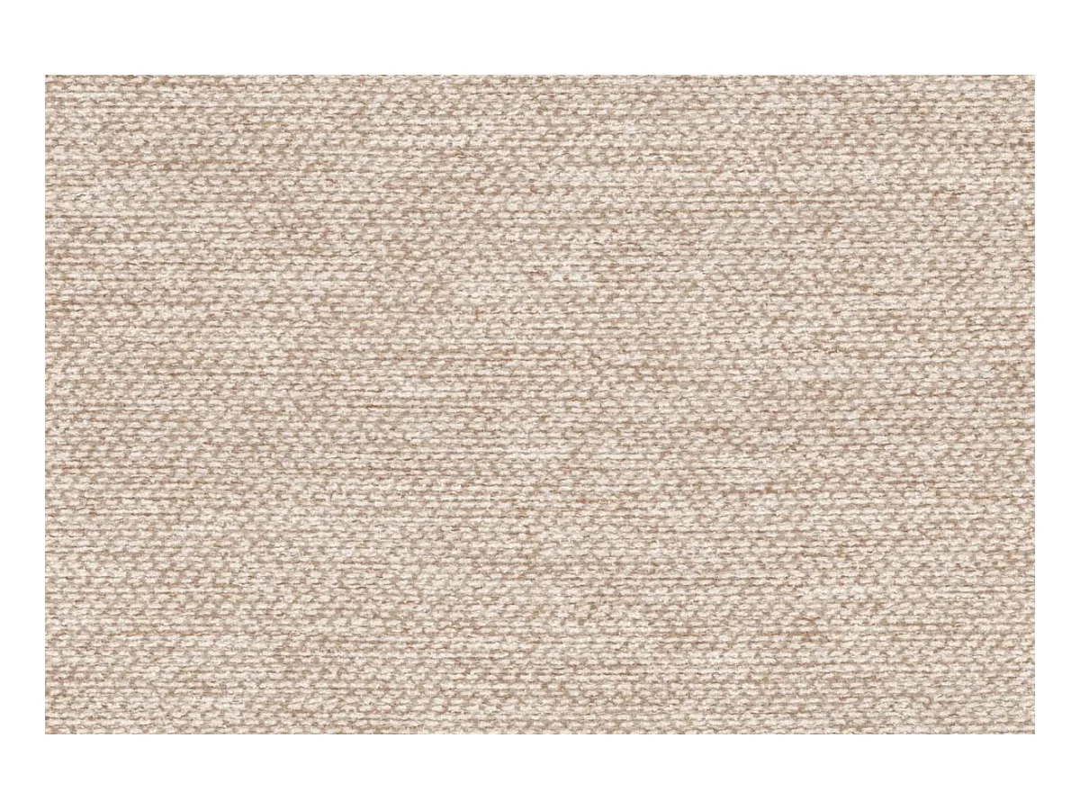 Canapé droit modulable et convertible 3 places - Tissu lisse - Beige