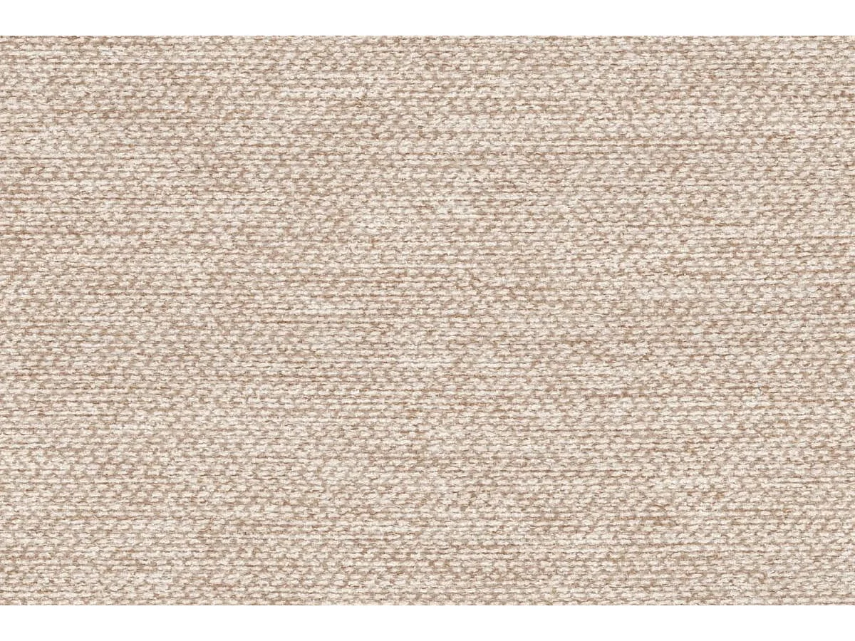 Canapé droit modulable et convertible 3 places - Tissu lisse - Beige