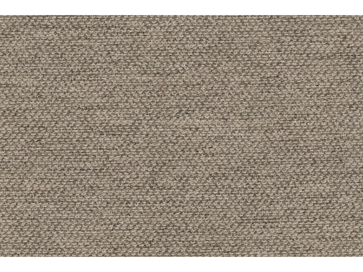 Canapé droit modulable et convertible 3 places - Tissu lisse - Taupe