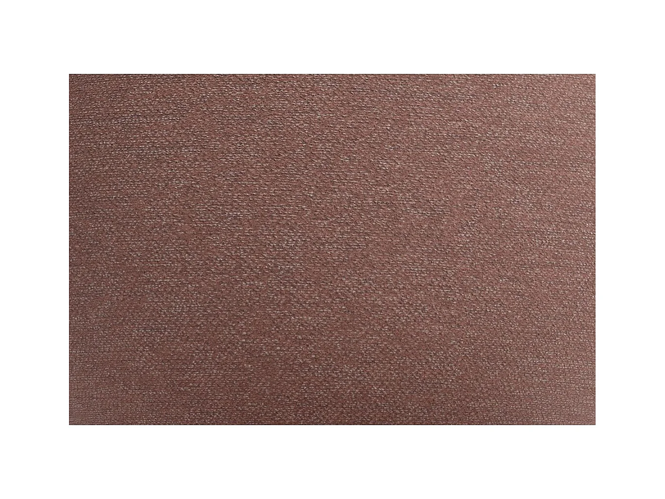 Canapé droit modulable et convertible 2 places - Tissu lisse - Terracotta