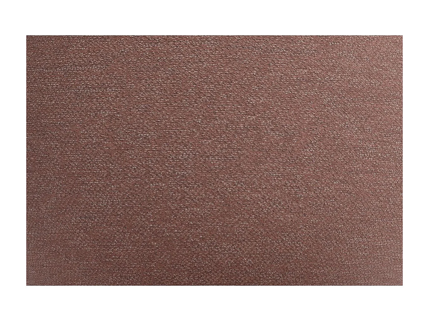 Canapé droit modulable et convertible 2 places - Tissu lisse - Terracotta
