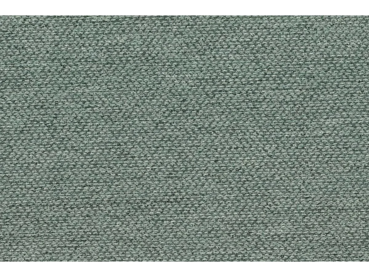 Canapé droit modulable et convertible 3 places - Tissu lisse - Bleu vert