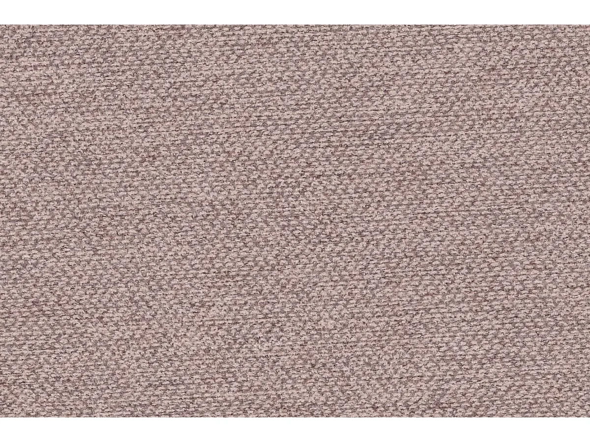 Canapé droit modulable et convertible 3 places - Tissu lisse - Rose