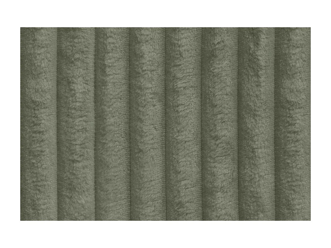 Canapé d'angle modulable et convertible 6 places - Velours côtelé XL - Vert