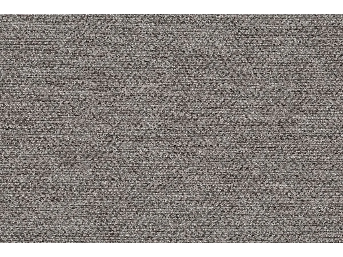Canapé droit modulable et convertible 3 places - Tissu lisse - Gris
