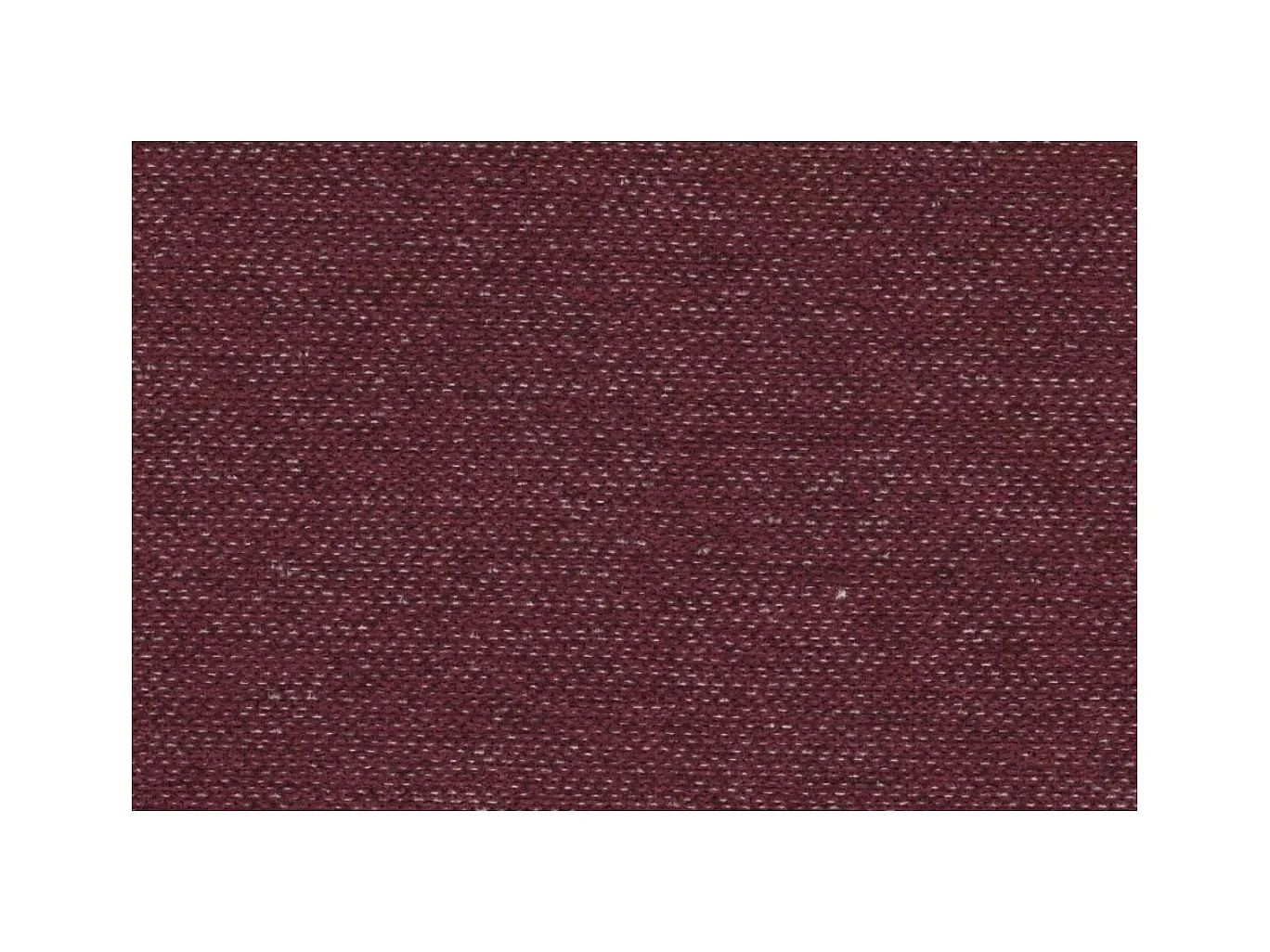 Canapé droit modulable et convertible 5 places - Tissu lisse - Rouge