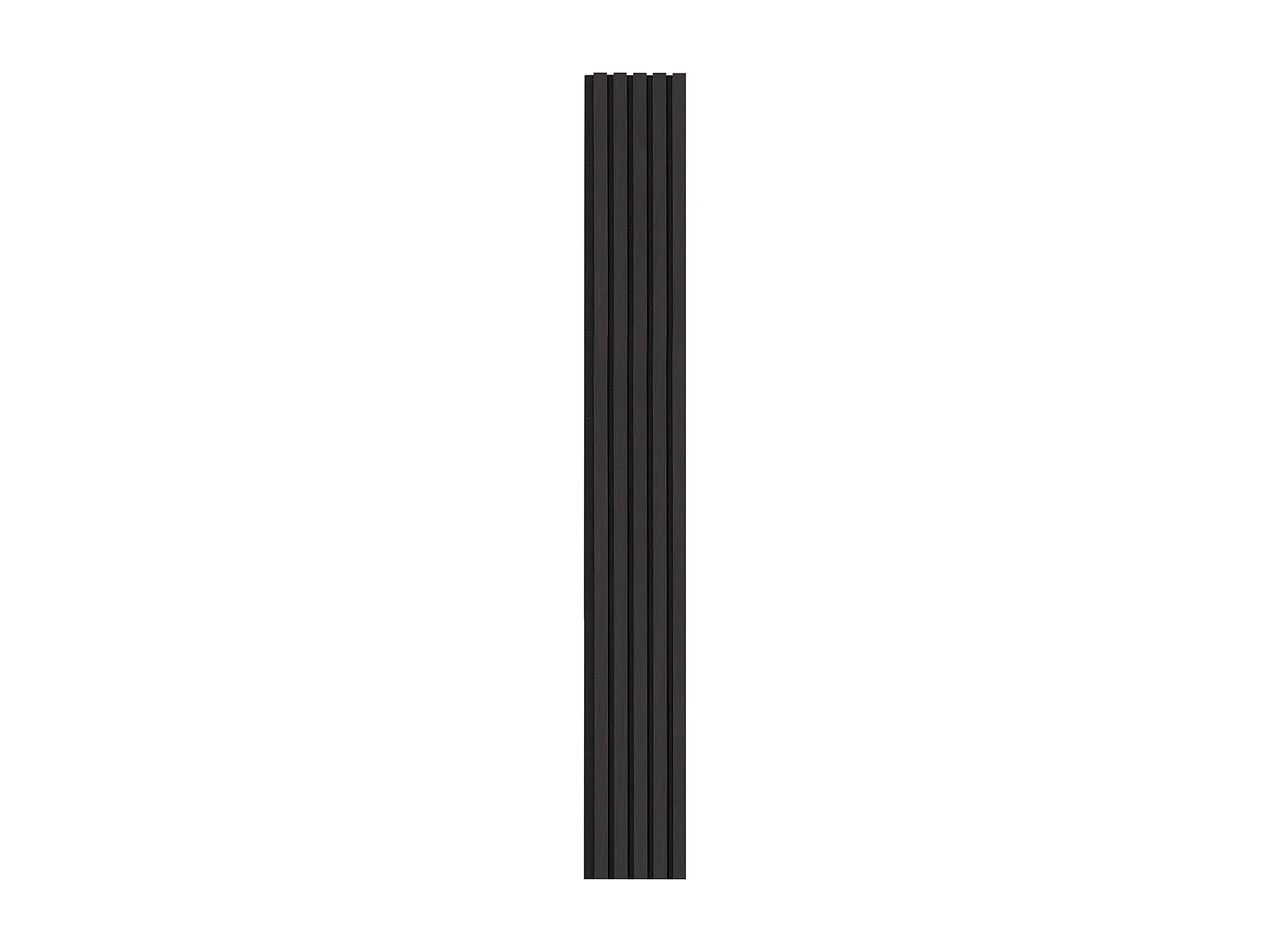 Panneaux Muraux Acoustiques SucceBuy, 20 x 240 cm, pour Décoration Murale, avec Indice NRC Élevé de 0,85 et une Certification Acoustique SGS, en Chêne Noir