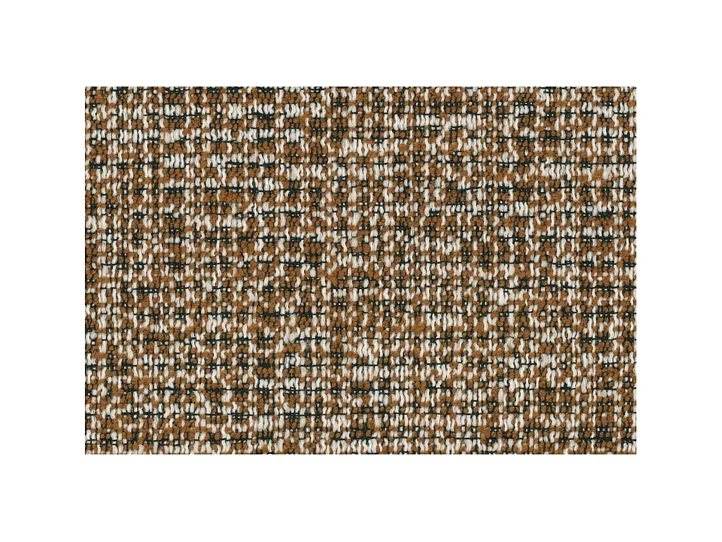 Fauteuil modulable et convertible - Tissu tweed - Marron