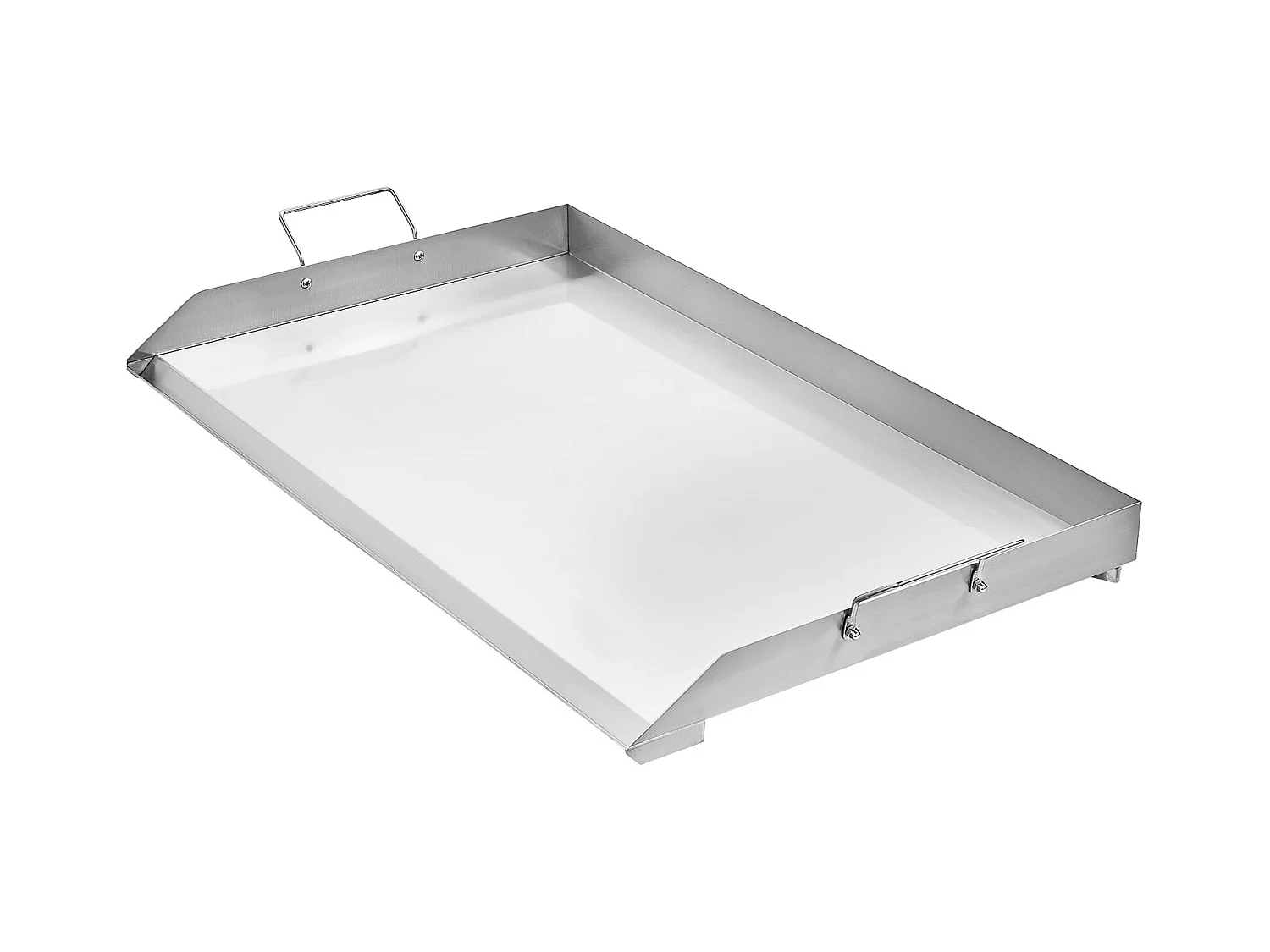 Plaque de Gril, SucceBuy Plaque de Cuisson en Acier Inoxydable pour Barbecue 910 x 525 mm