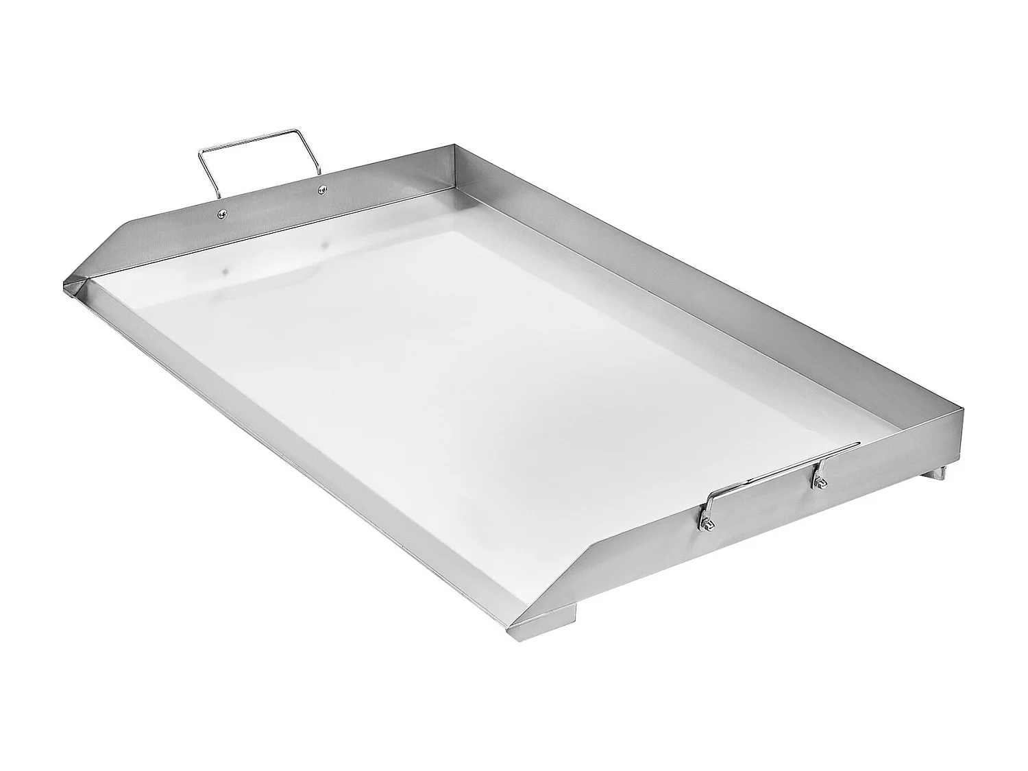 Plaque de Gril, SucceBuy Plaque de Cuisson en Acier Inoxydable pour Barbecue 910 x 525 mm