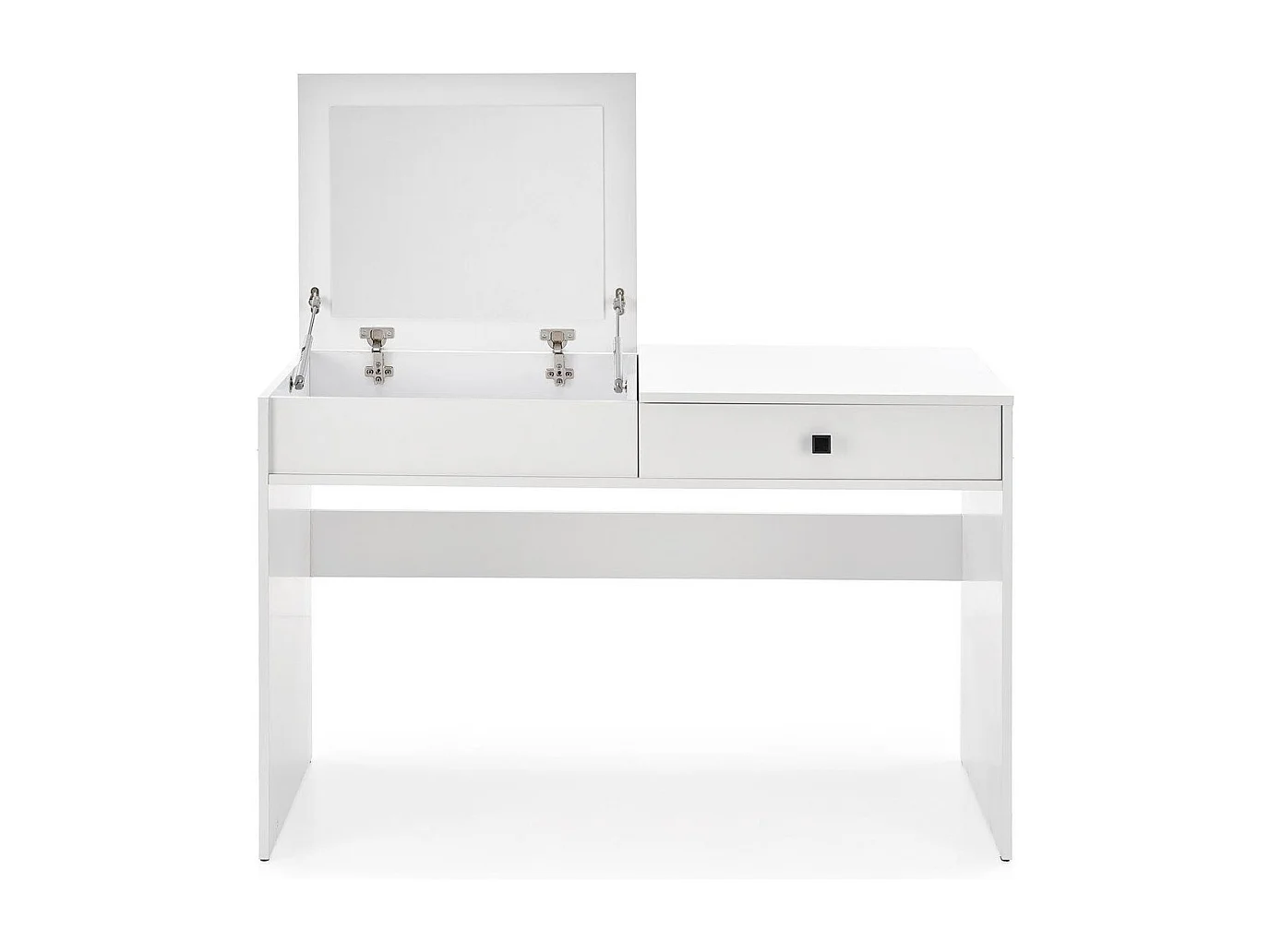 Coiffeuse moderne blanche avec miroir MARK