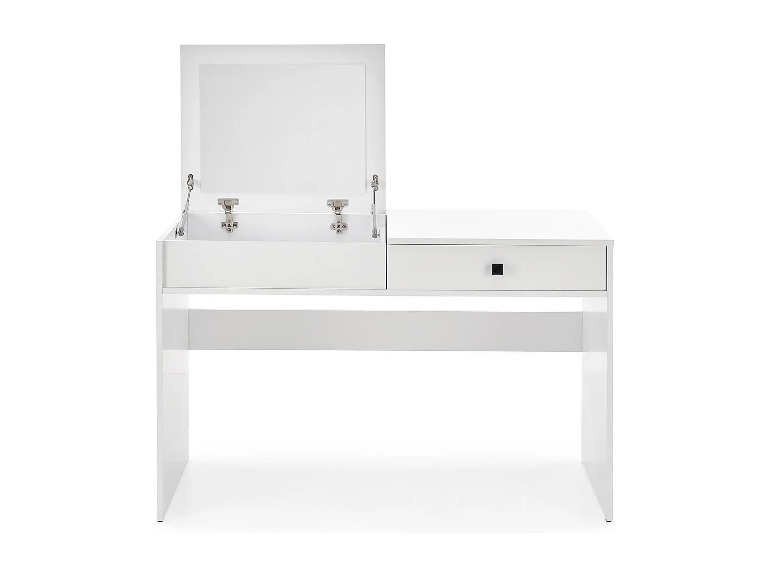 Coiffeuse moderne blanche avec miroir MARK