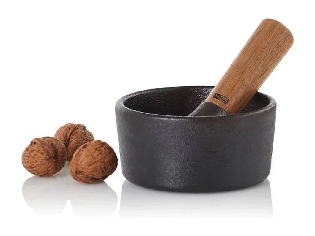 Adhoc Mortier + pilon en bois d'acacia - MO15