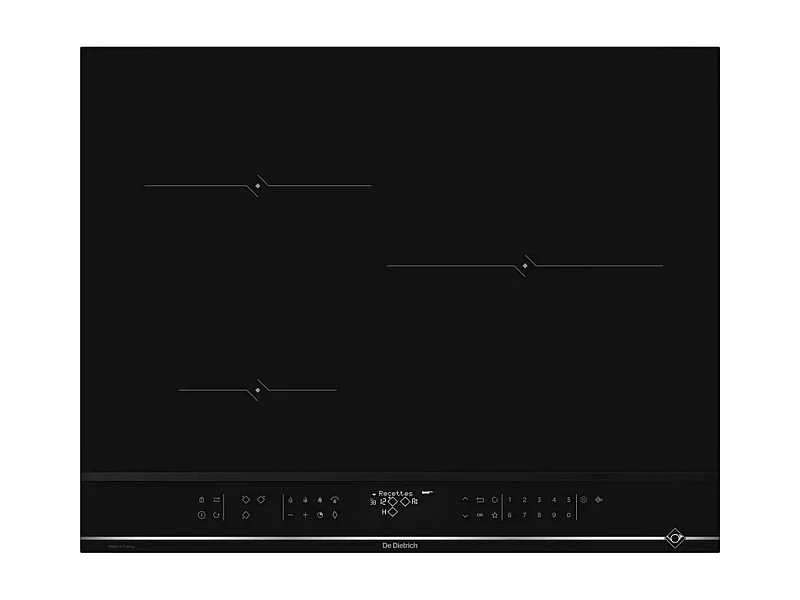 De Dietrich Table de cuisson induction 56cm 3 feux 7400w - DTRI432X