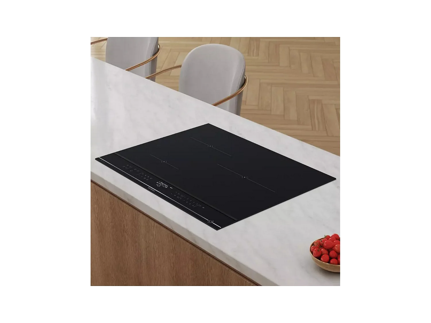 De Dietrich Table de cuisson induction 56cm 3 feux 7400w - DTRI432X