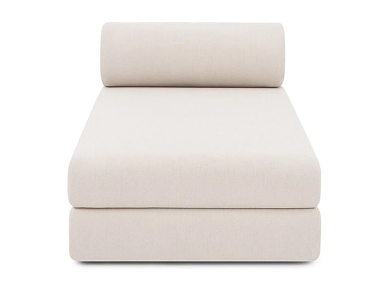 Canapé d'angle de jardin modulable et convertible 6 places - Tissu imperméable - Gris