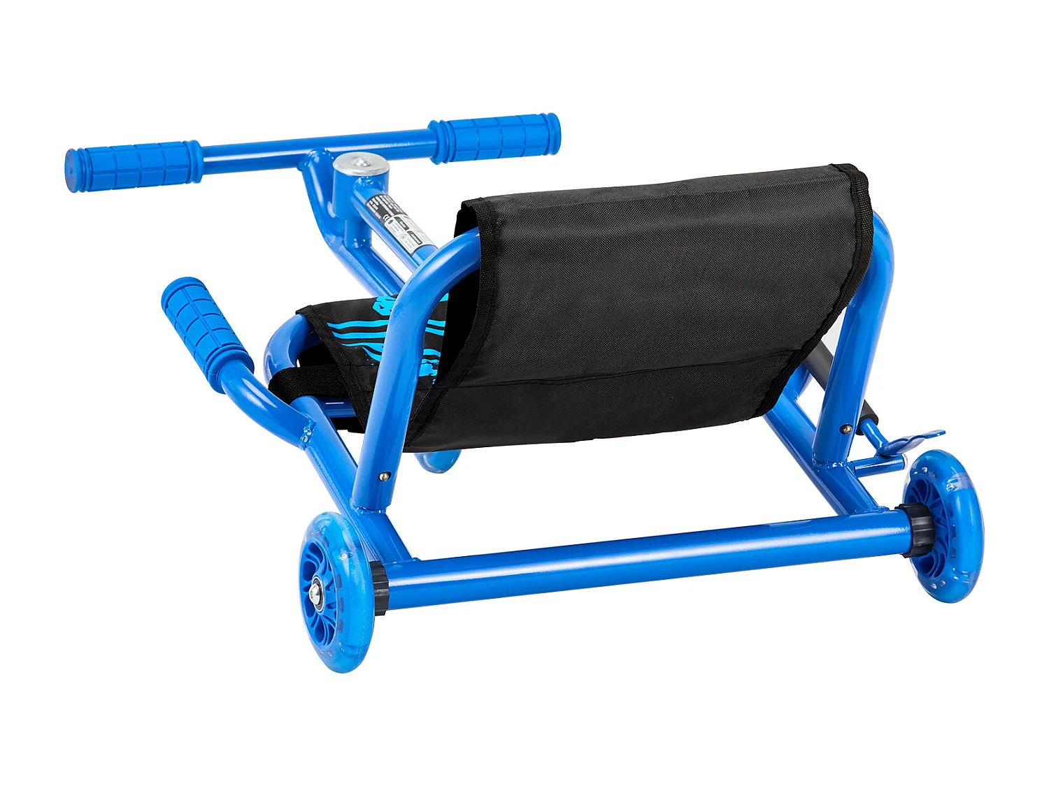 Scooter SucceBuy, Oprijscooter, Capaciteit van 60 kg, voor Kinderen van 4 Jaar en Ouder, Zigzagbeweging voor Binnen en Buiten, Blauw