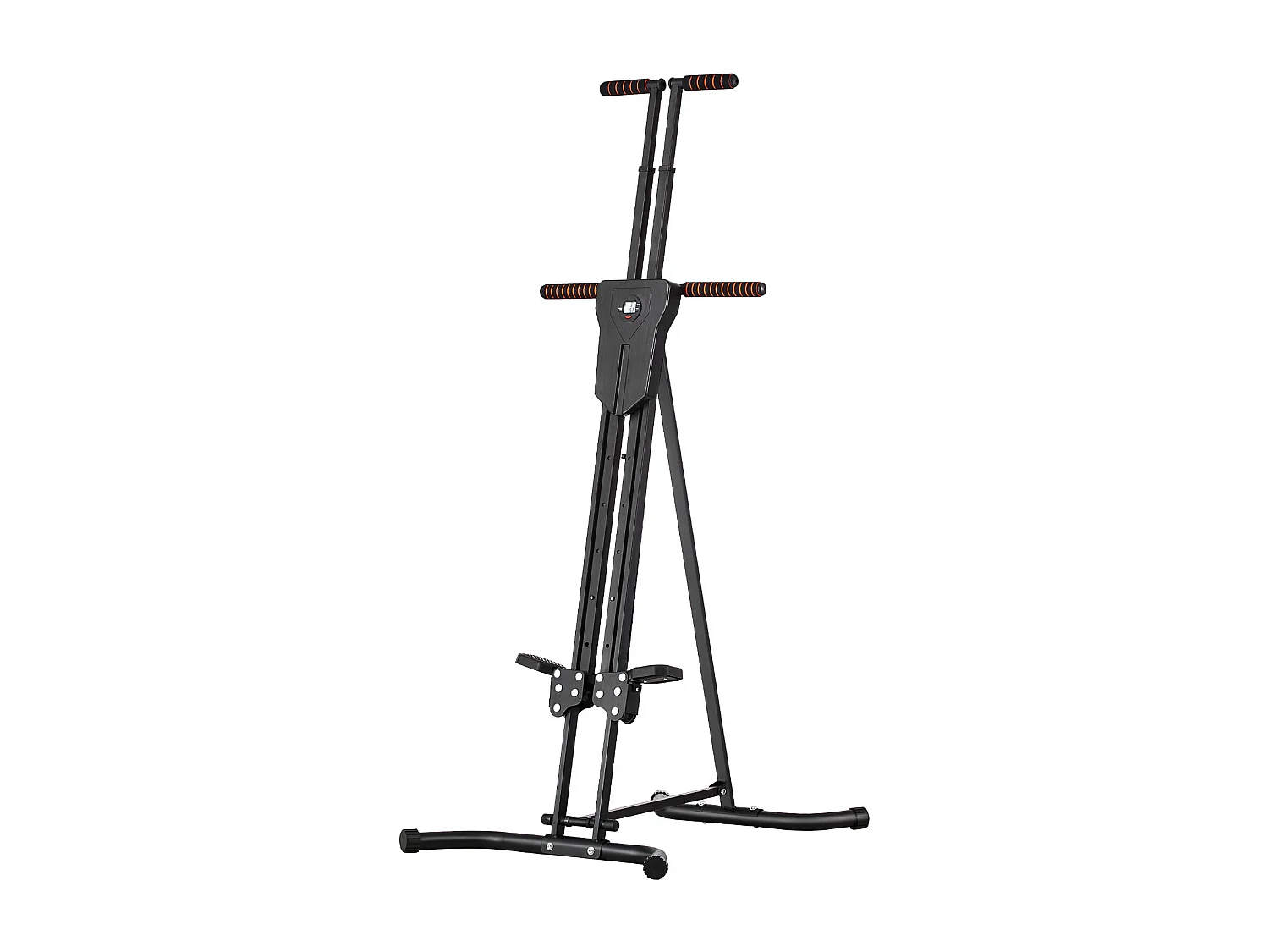 Stair Stepper SucceBuy, Grimpeur Vertical pour Salle de Sport à Domicile, Machine Cardio Pliable Compacte, Guidon Réglable