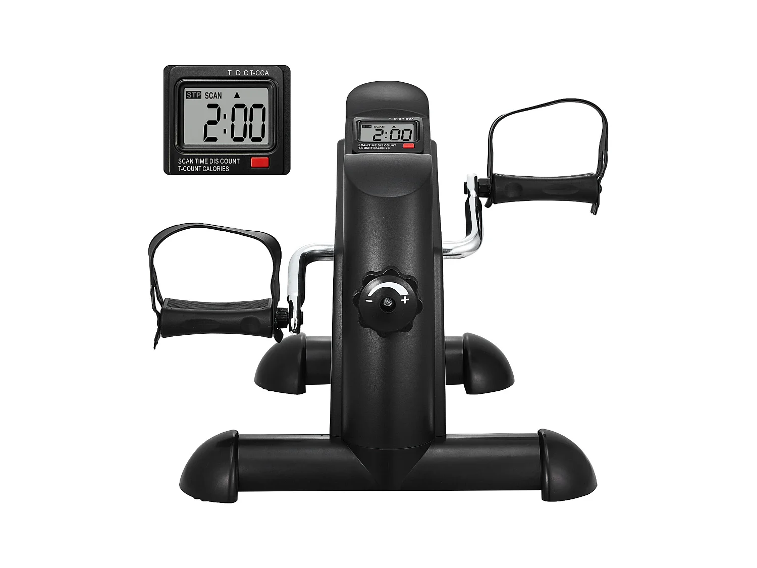 Stair Stepper SucceBuy, Pédalier d'Exercice sous le Bureau, Pédalier d'Exercice pour Vélo sous le Bureau, Tapis Antidérapant, Idéal pour le Fitness à Domicile