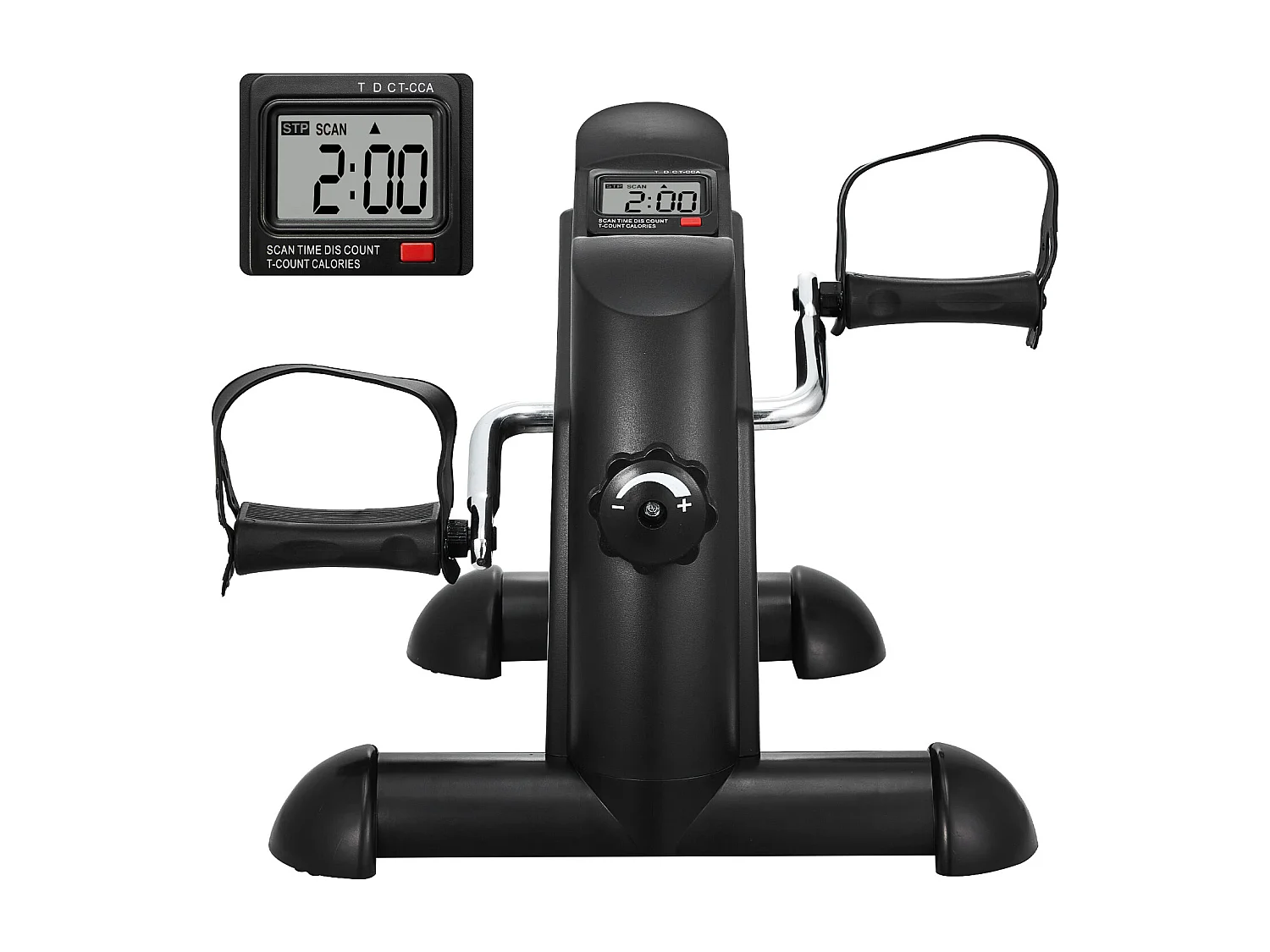 Stair Stepper SucceBuy, Oefeningspedaal onder het Bureau, Mini Oefeningspedaal voor Fiets onder het Bureau, Anti-rutschmat, Ideaal voor Thuisfitness