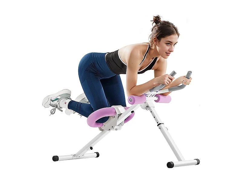 Appareil à Abdominaux SucceBuy, Machine d'Entraînement AB, Entraîneur Abdominal et de Base pour Salle de Sport à Domicile, Capacité de 150 kg