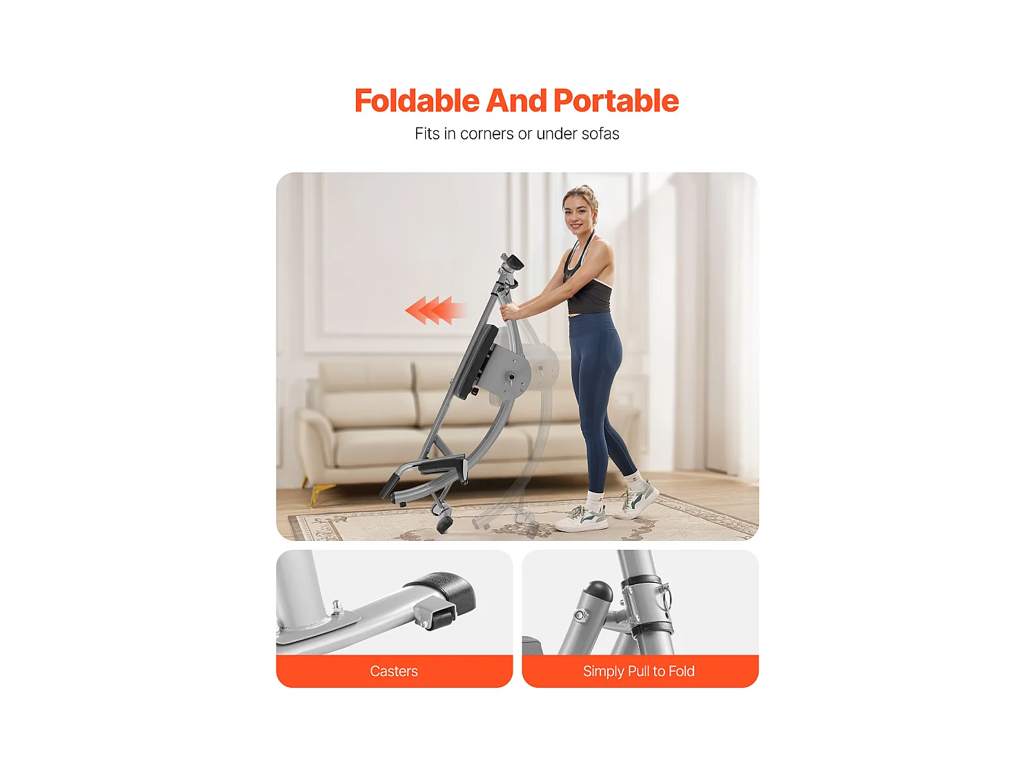 Appareil à Abdominaux SucceBuy, Appareil d'Entraînement pour Abdominaux, Entraîneur de Base et d'Abdominaux pour Femmes, Acier au Carbone