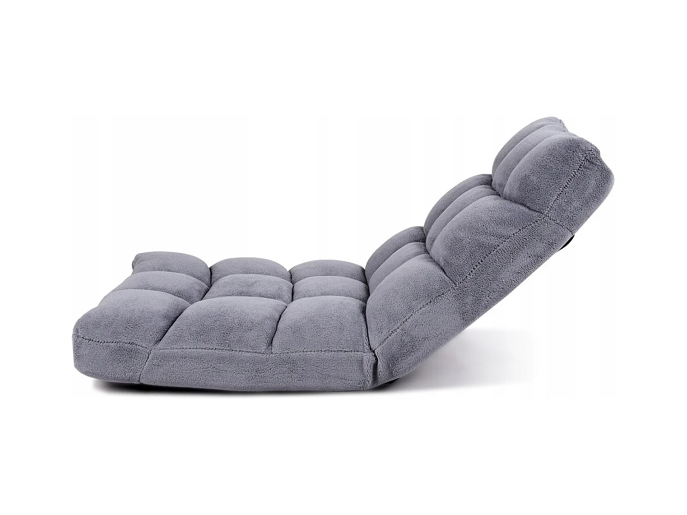 Bodenstuhl Faltbares Lazy Sofa Faul Tatami Bodenkissen Schwarz/Grau/Kaffeebraun-Grau