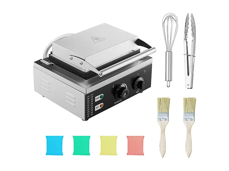 Macchina per Ciambelle Elettrica SucceBuy 12 Fori Macchina per Ciambelle Commerciale 1550 W Antiaderente