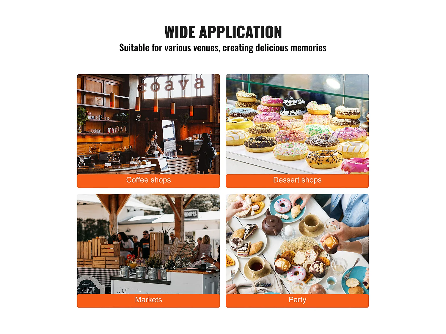 Machine à Beignets électrique SucceBuy 9pcs Machine à Beignets Commerciale 2000 W Antiadhésive