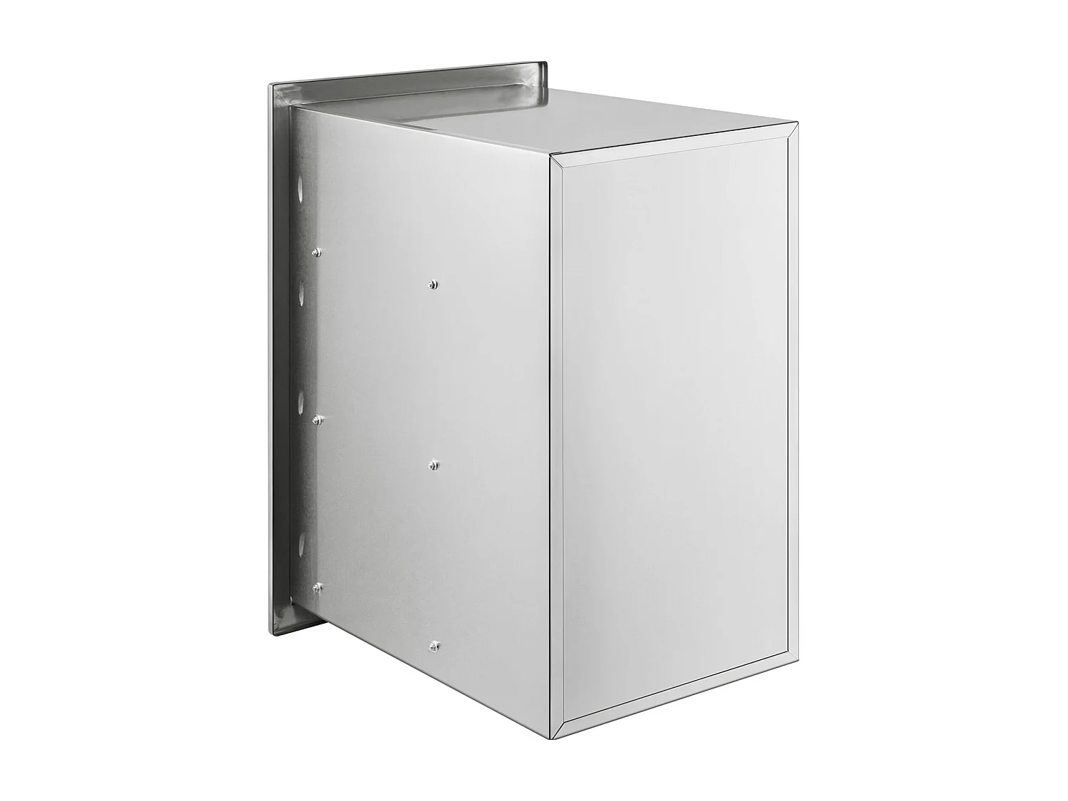 Tiroir à Triple Accès SucceBuy, à 3 Espaces de Tiroirs de Rangement en Acier Inoxydable, 38x48x65 cm, pour Cuisiner à l'Extérieur Faire, Barbecue Ranger