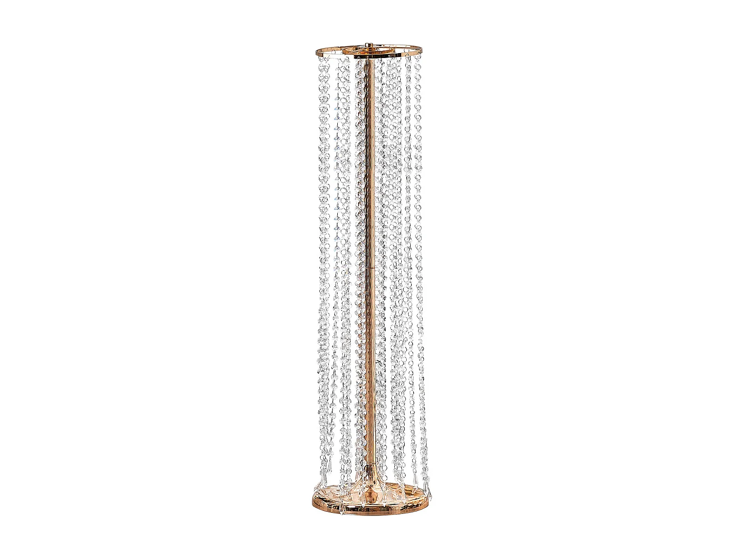 Supports de Fleurs de Mariage SucceBuy, en Cristal, Lot de 4 de 90 cm de Haut Centres de Table Luxueux