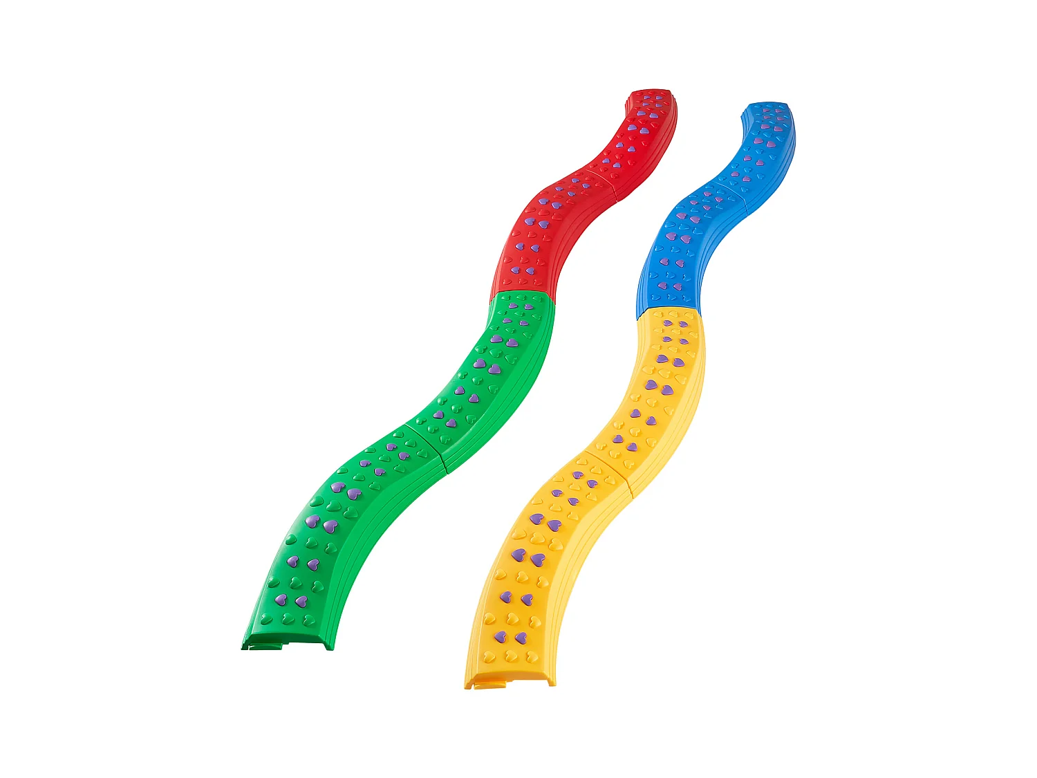 Poutre d'Équilibre SucceBuy Poutres d'Équilibre pour Enfants 8 Pièces, Planches d'Équilibre de Gymnastique