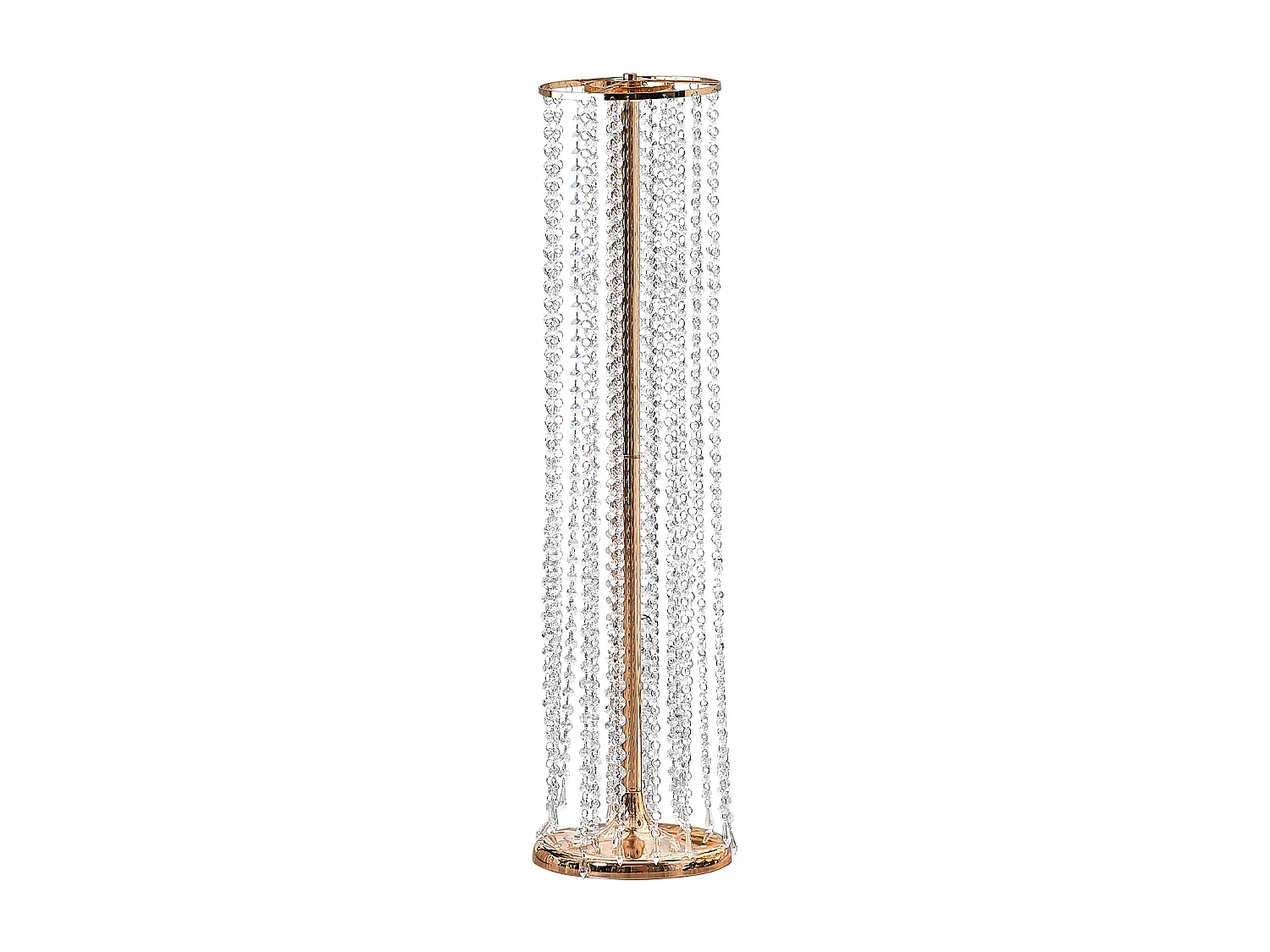 Supports de Fleurs de Mariage SucceBuy, en Cristal, Lot de 2 de 90 cm de Haut Centres de Table Luxueux