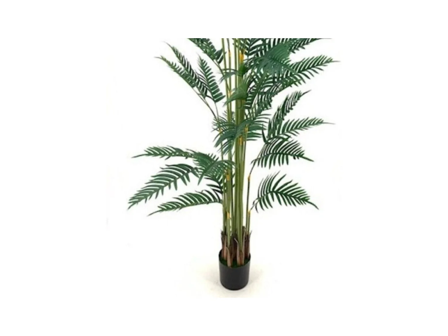 Pianta artificiale Palma Areca 180h con vaso