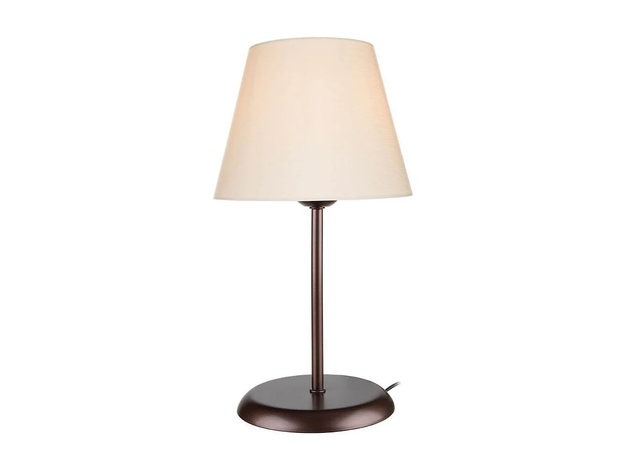 Lampada da tavolo in metallo e paralume  Elva ASZ1050