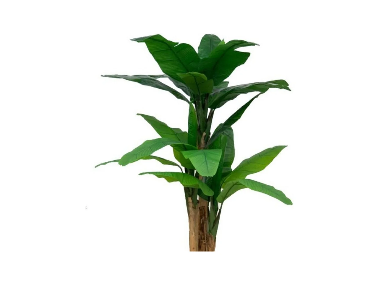 Pianta artificiale Banano 200h con vaso e 3 fusti
