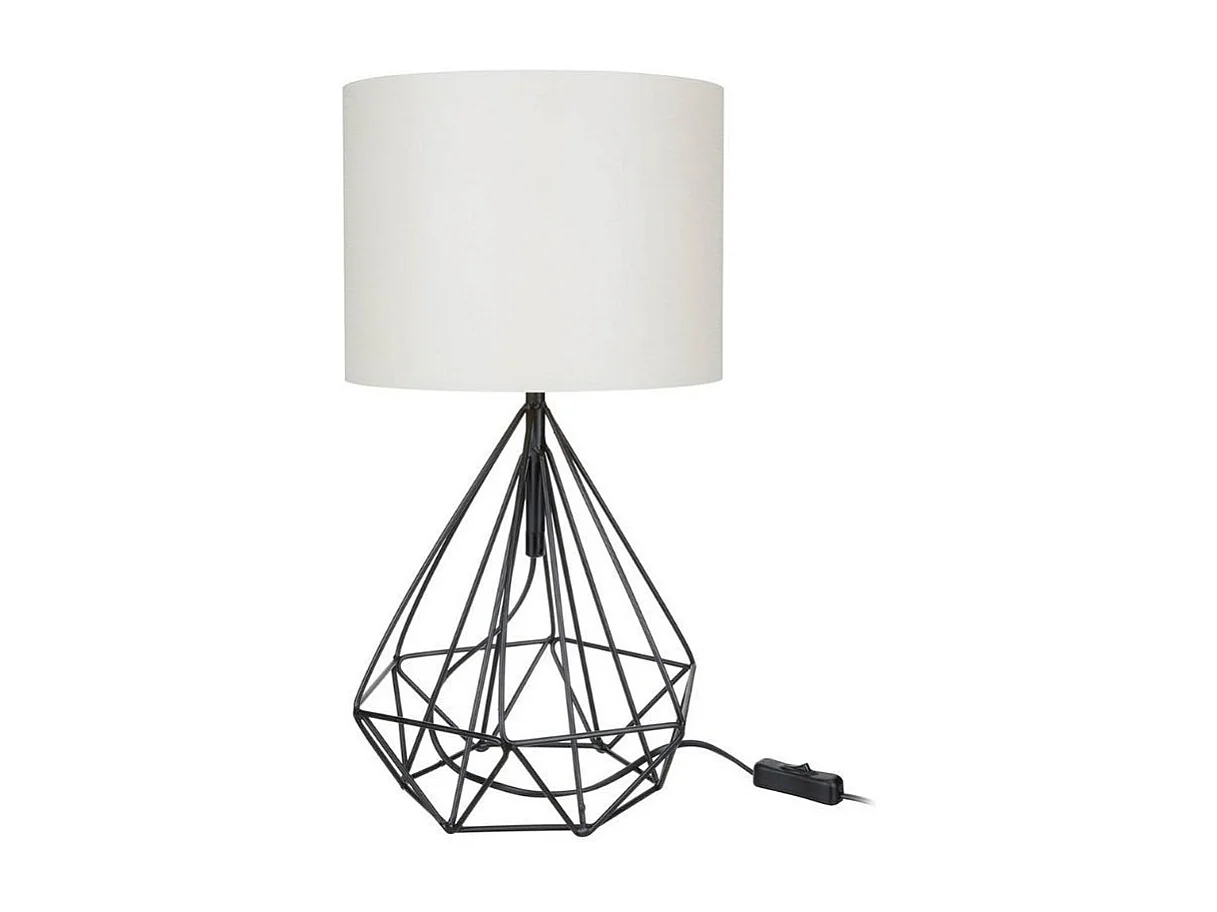 Lampada da tavolo ufficio scrivania Pena nero bianco MDL4268