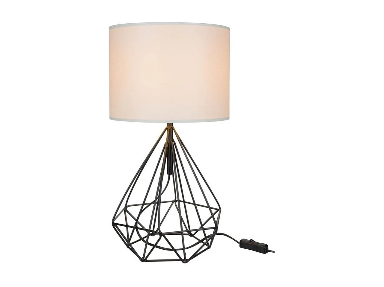 Lampada da tavolo ufficio scrivania Pena nero bianco MDL4268