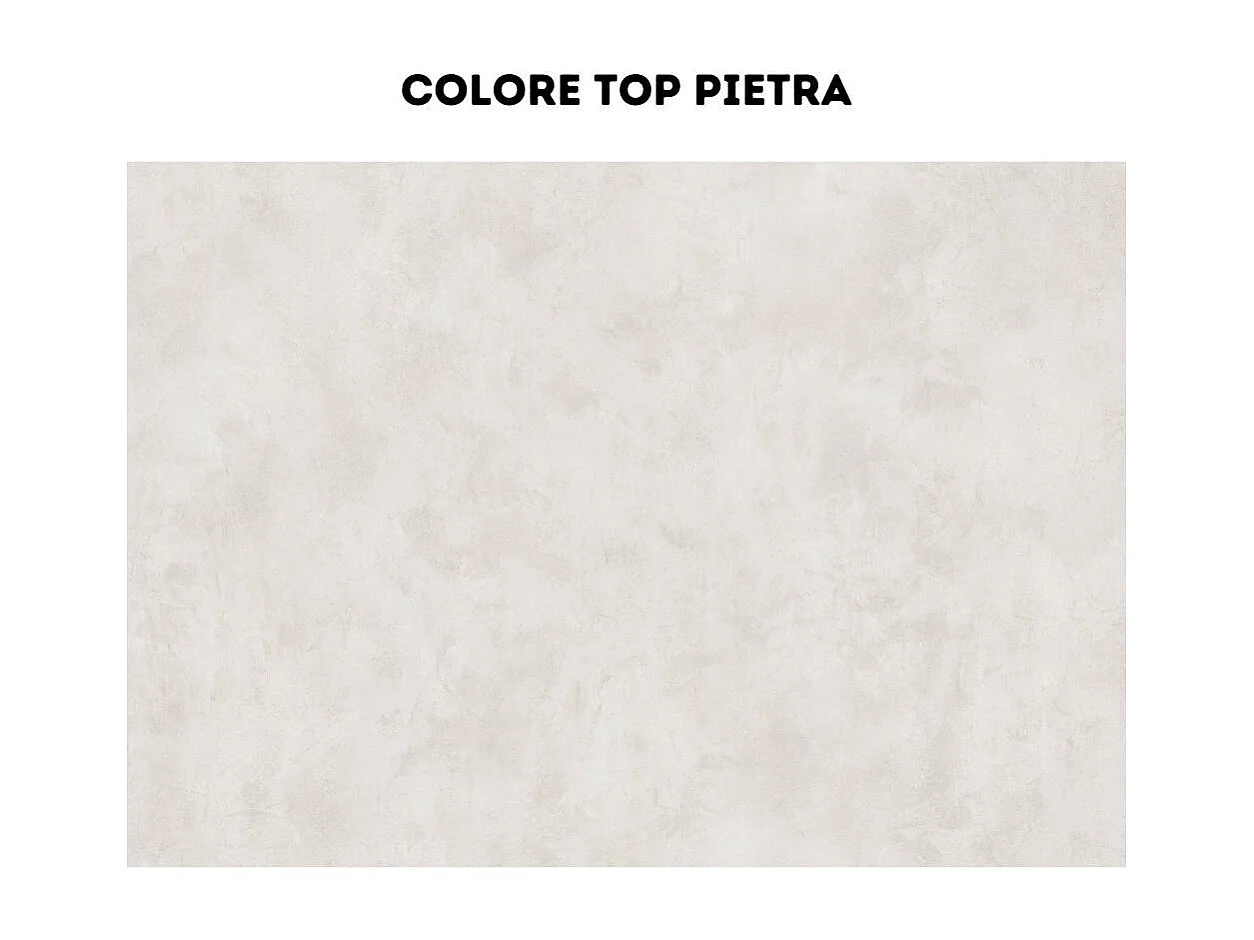 Cucina 360 cm con elettrodomestici Iris colore noce stelvio verde pesto