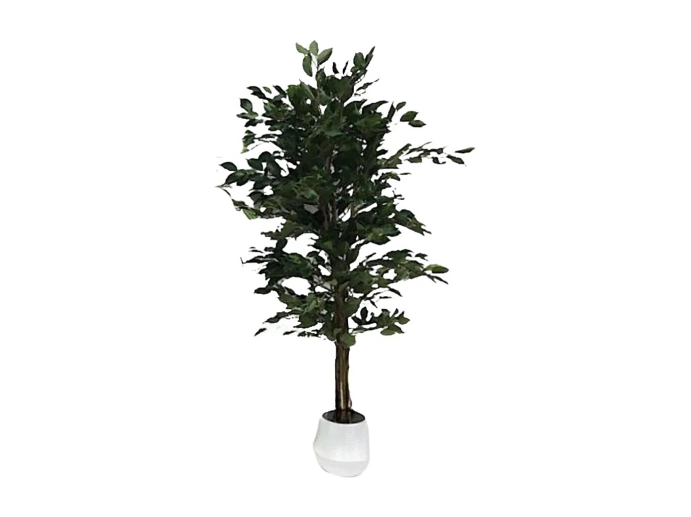 Pianta artificiale Ficus 180h 1344 foglie con vaso