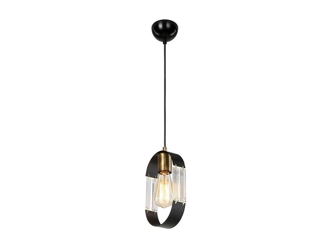 Lampada a sospensione pendente nero Nova ASZ1136