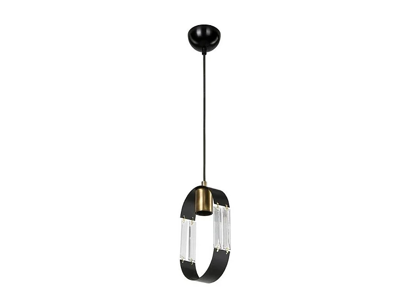Lampada a sospensione pendente nero Nova ASZ1136