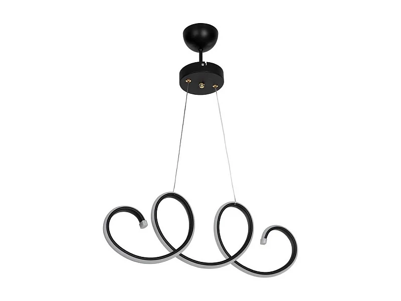 Lampada a sospensione LED forma spirale Afra MDL4441 colore nero