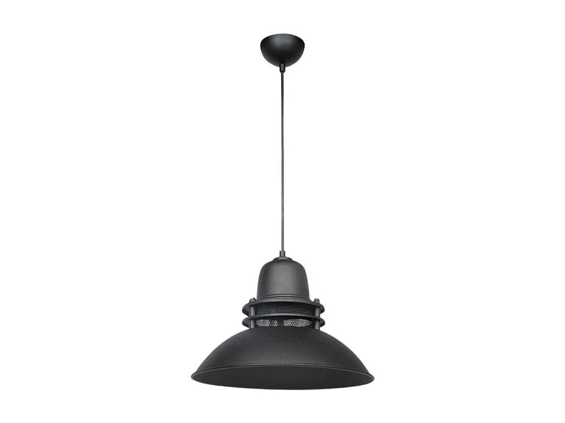 Lampada a sospensione stile industriale Tibet ASZ0871 colore nero