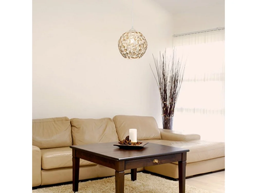 Lampada a sospensione in vetro soffiato Badem ASZ0993