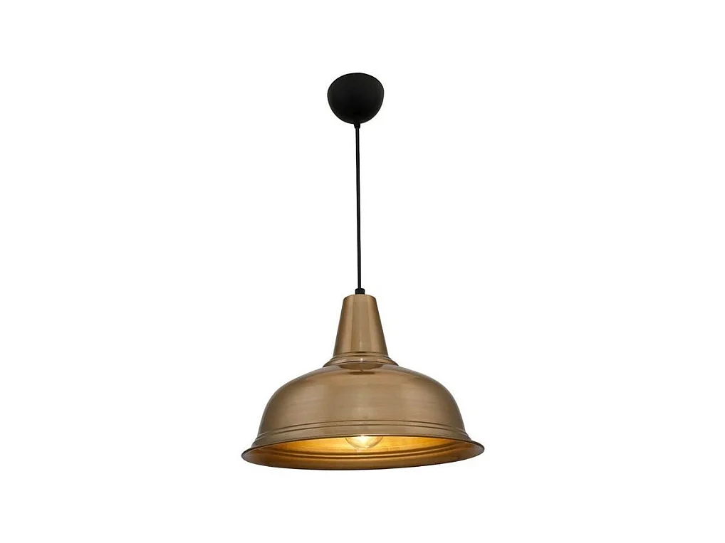 Lampada a sospensione con diffusore bronzo Tampa ASZ1343