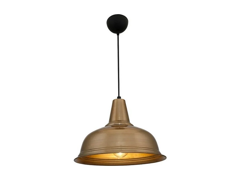 Lampada a sospensione con diffusore bronzo Tampa ASZ1343